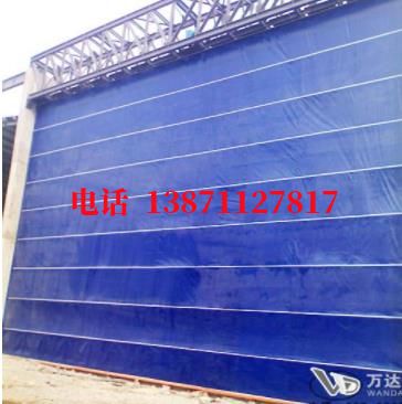 青岛PVC柔性抗风柔性门